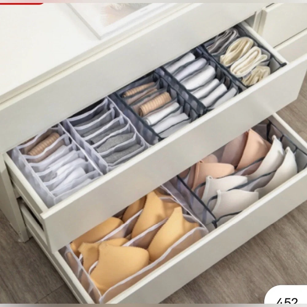NWT Pack of 3 different sizes Drawer mesh organizers